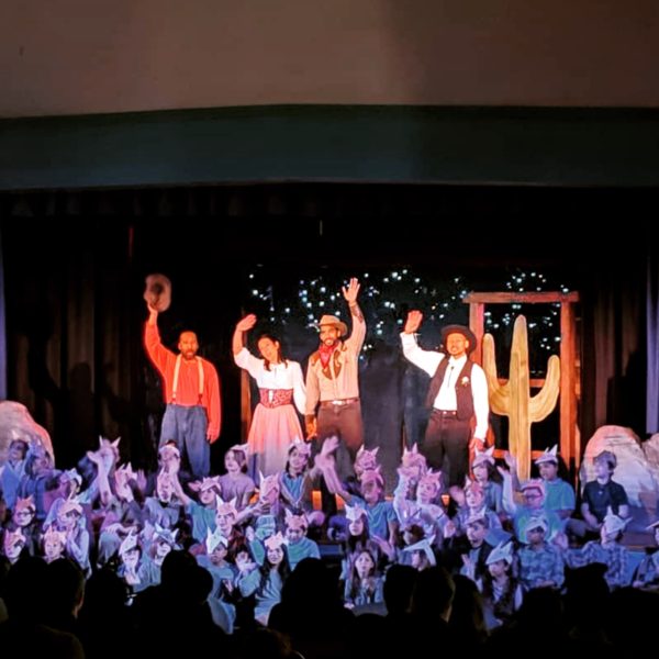 Minnie in The Prospector with LA Opera Connects